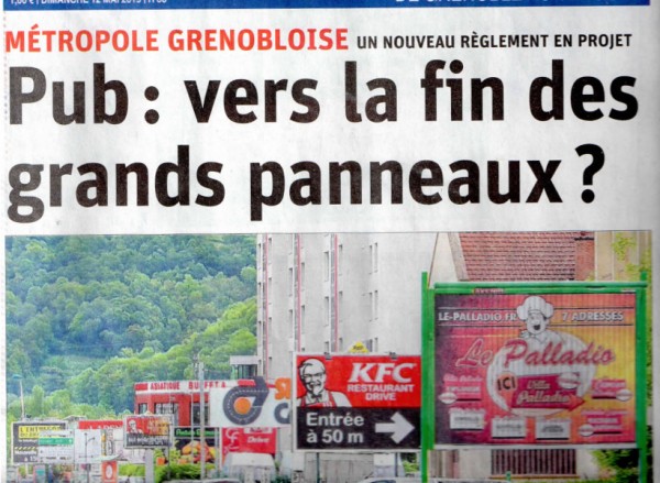 Le RLPi de Grenoble Alpes Métropole à la une du Dauphiné Libéré