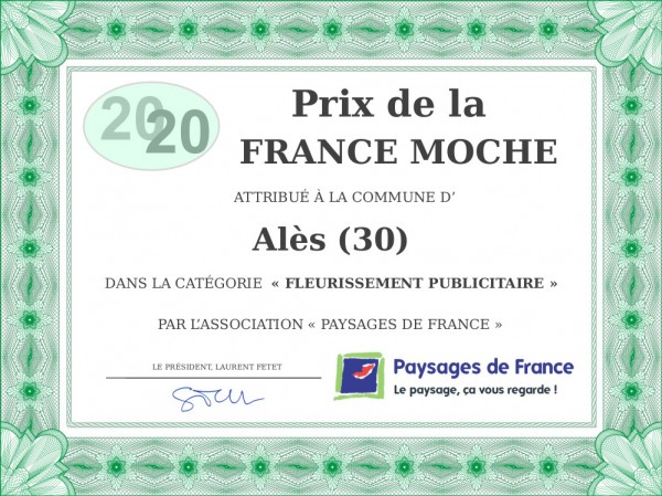 Prix de la FRANCE MOCHE 2020 : le palmarès