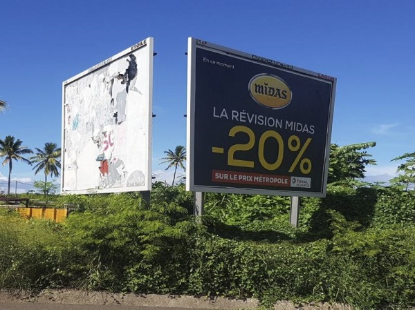 La Réunion ravagée par un cyclone... publicitaire